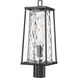 Dutton 1 Light 20.5 inch Powder Coated Black Outdoor Post Lantern
